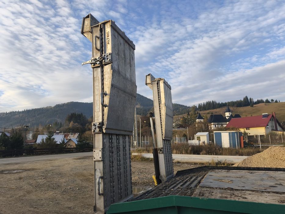 Man Tga 410 trailer platforma utilaje