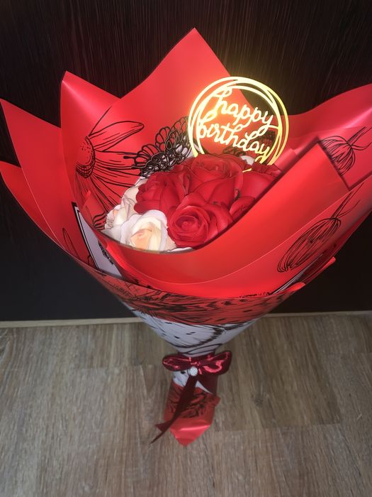 Buchet trandafiri din sapun