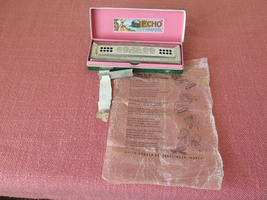 Нова,   Hohner Echo Harp 54/64 M 1 , Двустранна хармоника