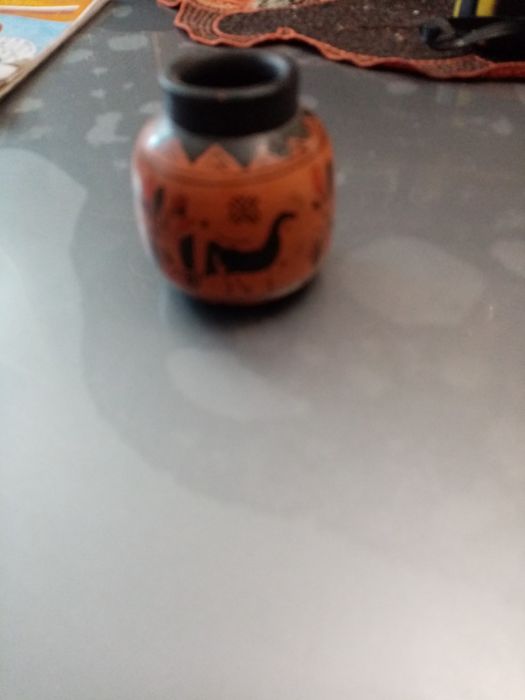 Съд за вода, зърно, храна! Минисъдче от колекция, средна Америка