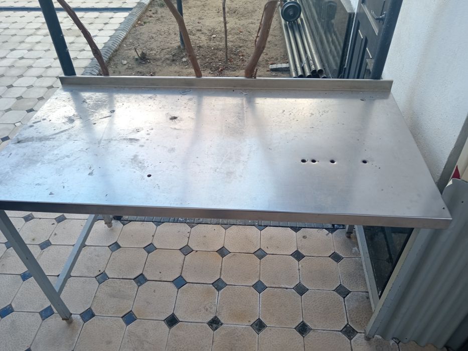 Стол из нержавейки