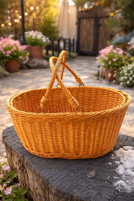 Корзины плетенные в асссортименте. Цена 5000 тг