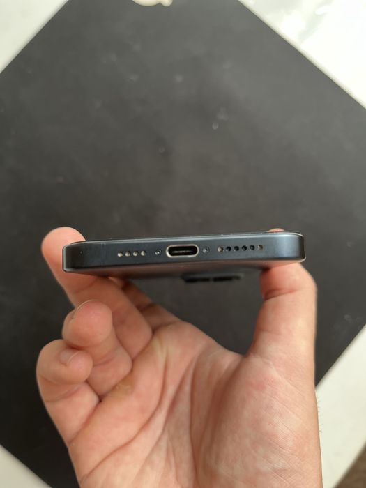 Iphone 15 Pro Max Midnight Blue 256 gb В перфектно състояние