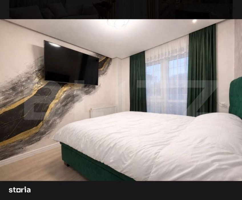 Apartament 3 camere, 66 mp, la cheie 2 bai, terasa, parcare, zona Ceta
