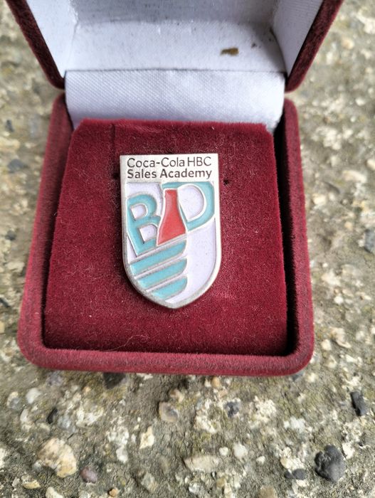 Колекционерска значка на Кока кола