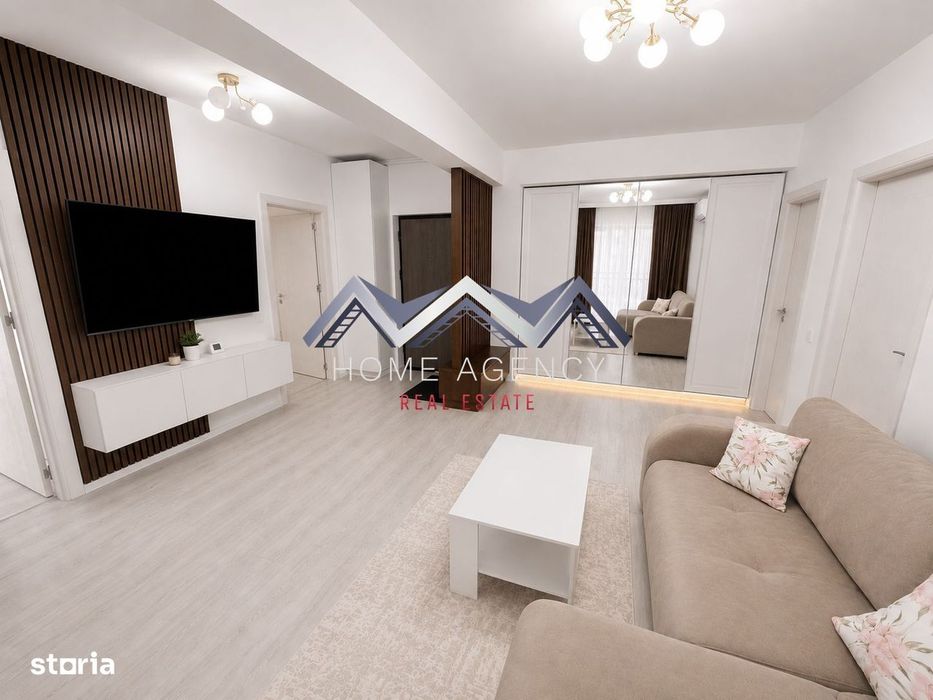 Apartament 3 camere | Otopeni central | mobilat, utilat | parcare subt — fotografia 1