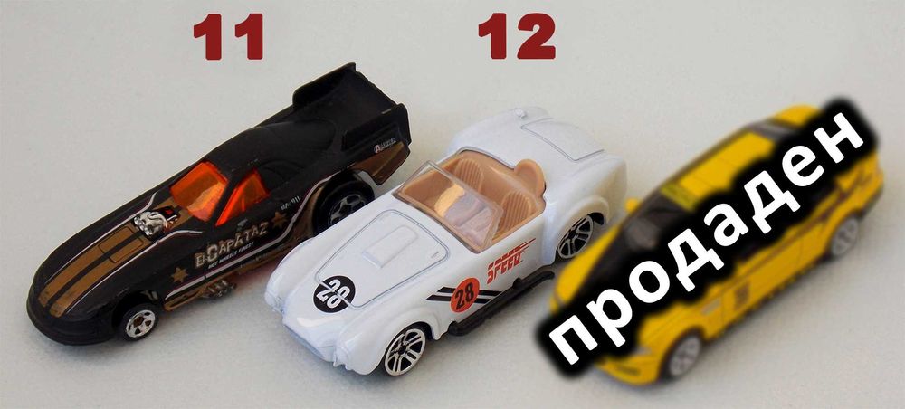 Колички 1:64 Matchbox и Hot Wheels. НОВИ!