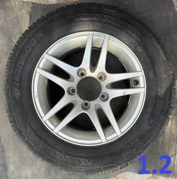 Джанти - различни видове/ Алуминиеви капаци за резервна гума