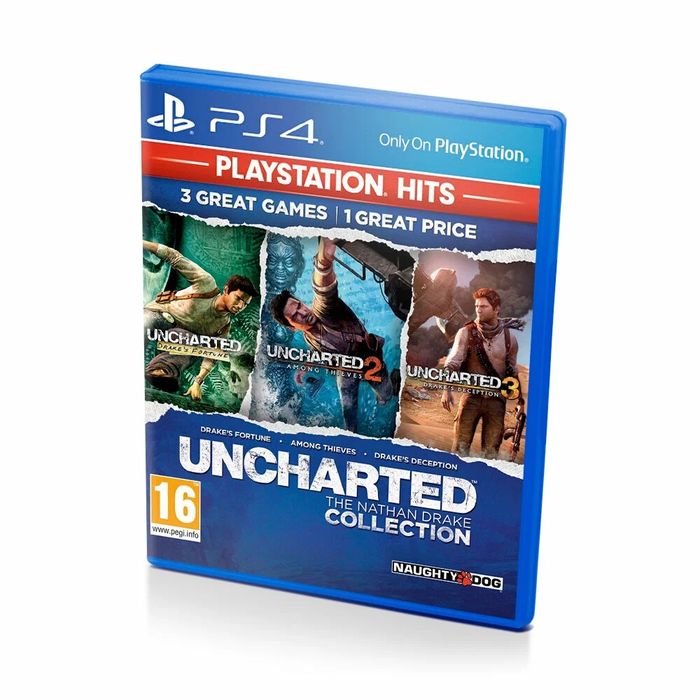Диск Uncharted nathan drake collection