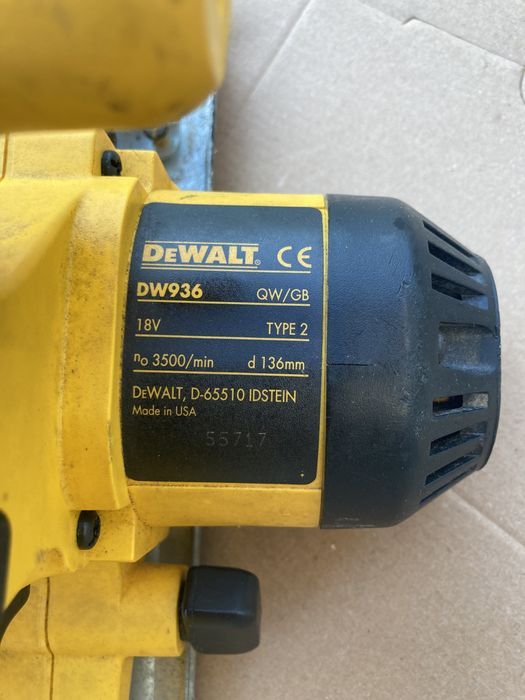 Fierastrau Circular Dewalt DW 935 14,4V Doar Corp
