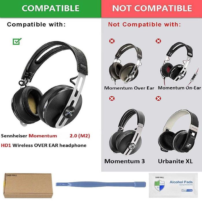 Set 2 bureti pentru casti Sennheiser HD1 / Momentum 2.0 M2