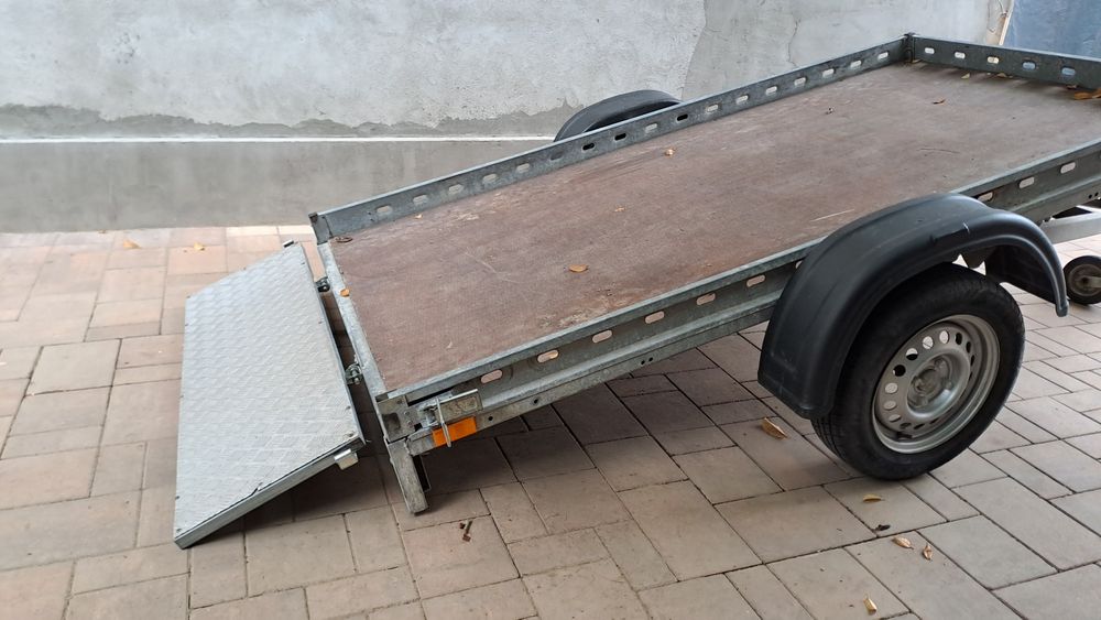 Remorcă ATV basculabilă 2,4x1.25m util