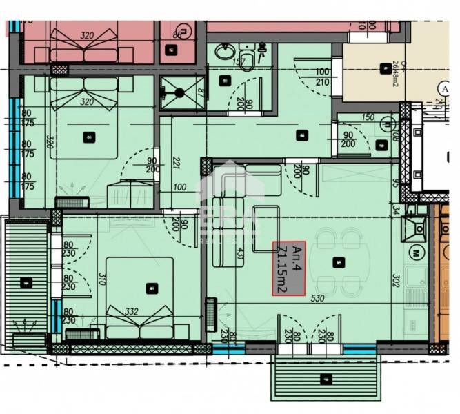 Продава се Тристаен апартамент в Варна, Виница - 79 кв.м за 1355 €/кв.м - Снимка #2