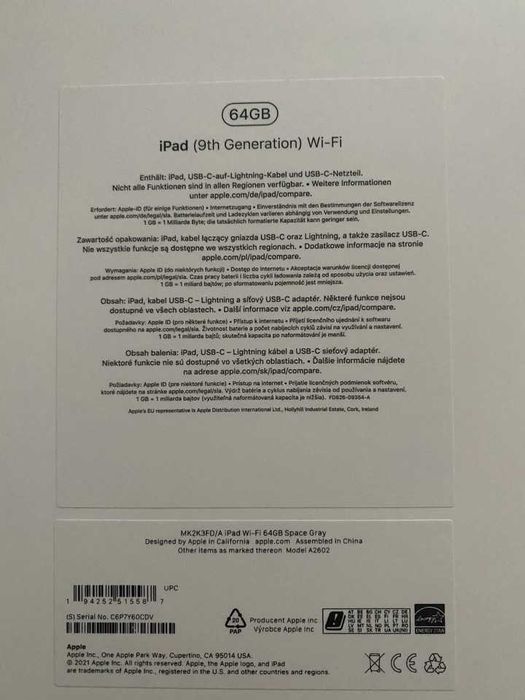 iPad generatia 9