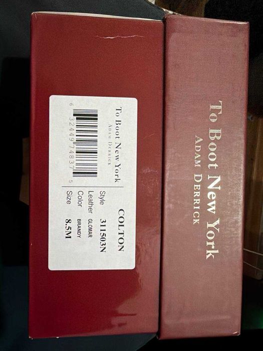 Кроссовки мужские To Boot New York Colton Brandy Nappa! Made in Italy!