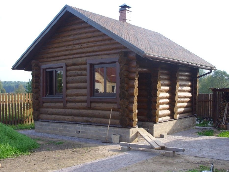 Срубы домов. Срубы бань. от 70 000 тенге/м2