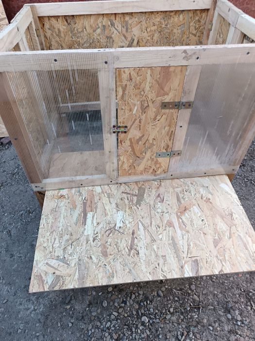 Cușcă pui pliabila și cuibare pasari