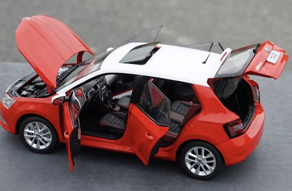 Модель scoda fabia 1/18