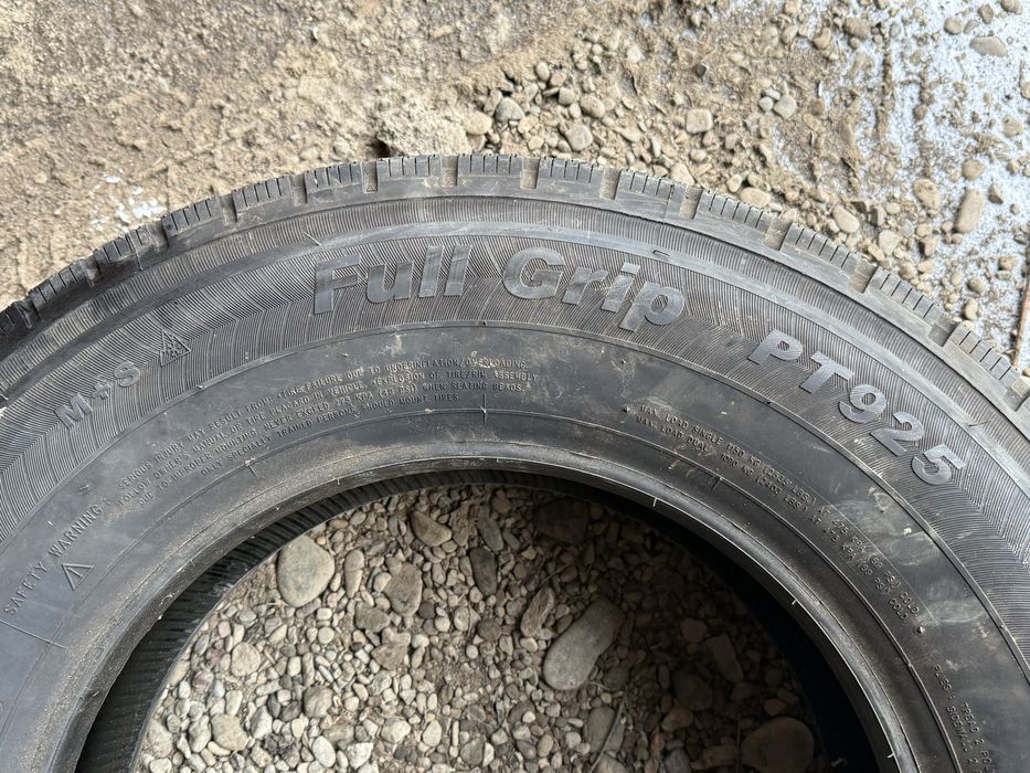 2 anvelope iarna  M+S PETLAS PT925 215/75/R16C