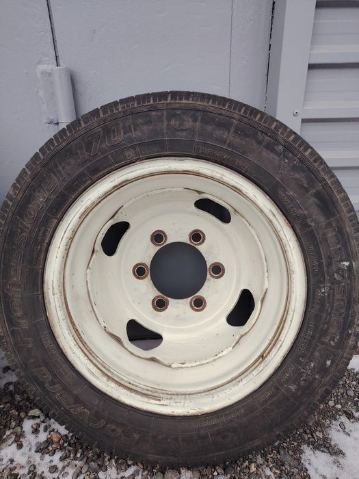 Диски вместе с резиной летние на Газель