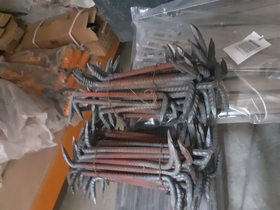 Scoabe Grindă Fier Beton Striat 8x200mm