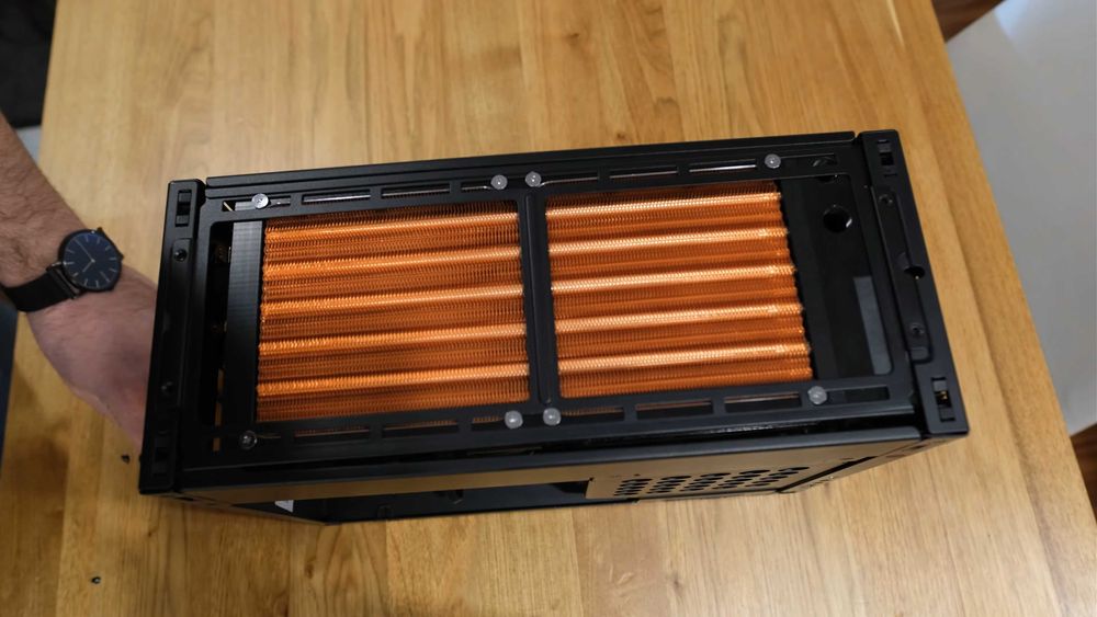 НОВ! HJ 240MM Pump Radiator Combo