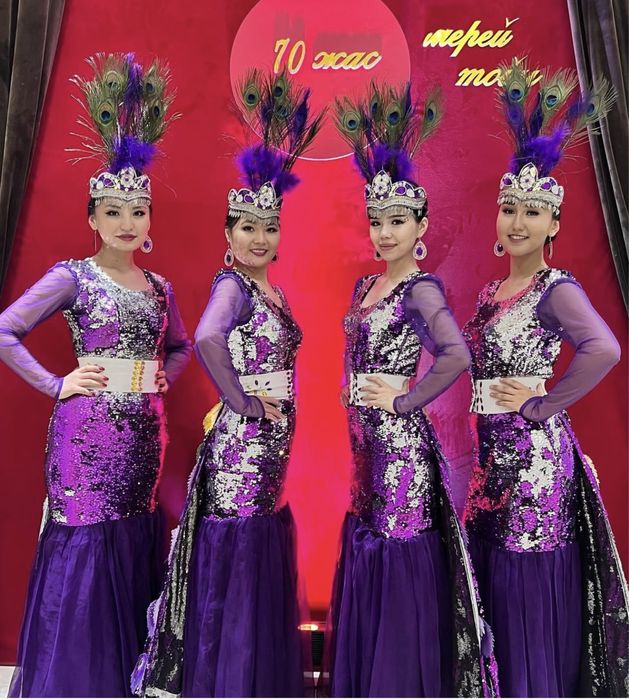 Танцевальные костюмы павлин