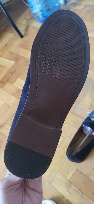 Обувки Next loafers- suede leather brand new.