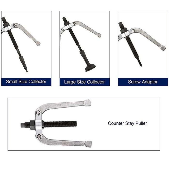 Екстрактори за избиване на лагери с обратен чук – 16 части, 50148