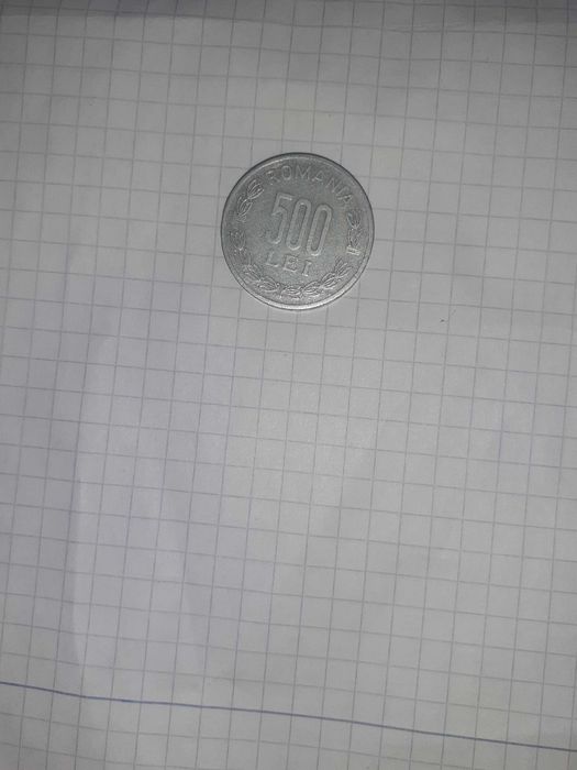 Vând monedă 500 lei an 1999