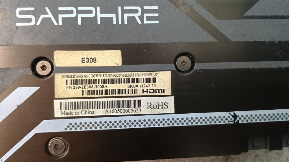 Видео карта R9 380