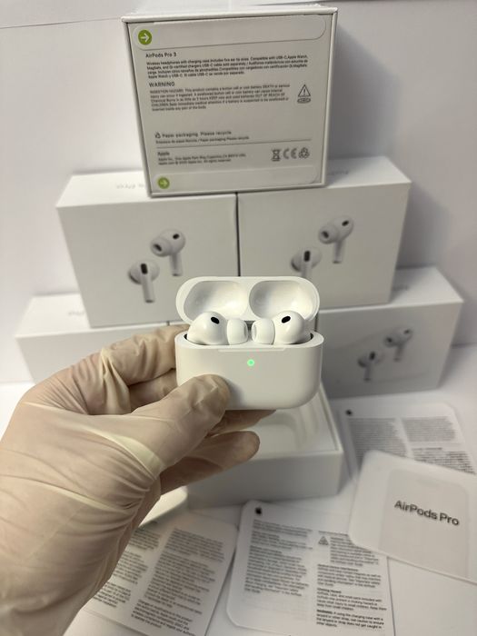AirPods Pro 3 ANC – Sunet Premium, Anulare Activă a Zgomotului