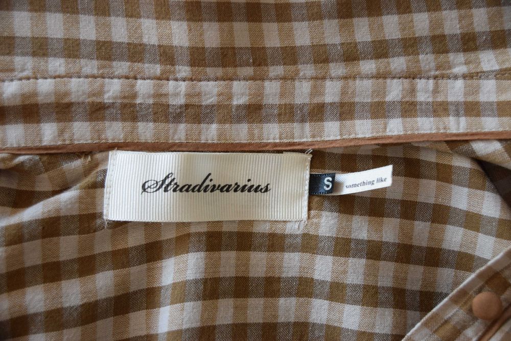 Cămasă in carouri-Stradivarius