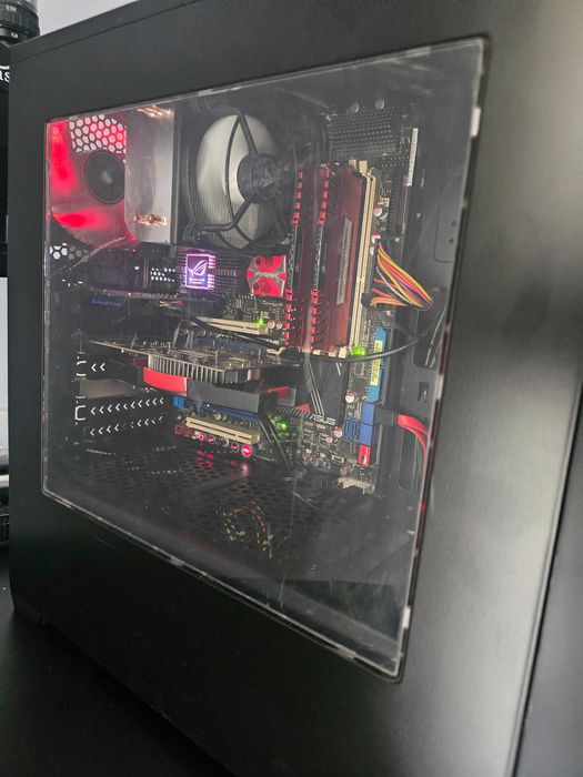 PC ROG Retro Gaming ASUS Rampage Extreme X48 LGA 775 + Q9550 + GTX 650