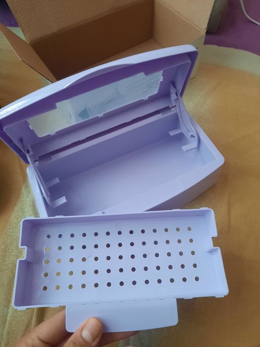 Кутия за дезинфекция на инструменти за нокти