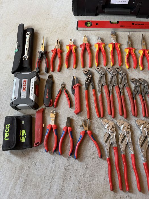 Куфар с инструменти Knipex/Wera/Wurth/Reca