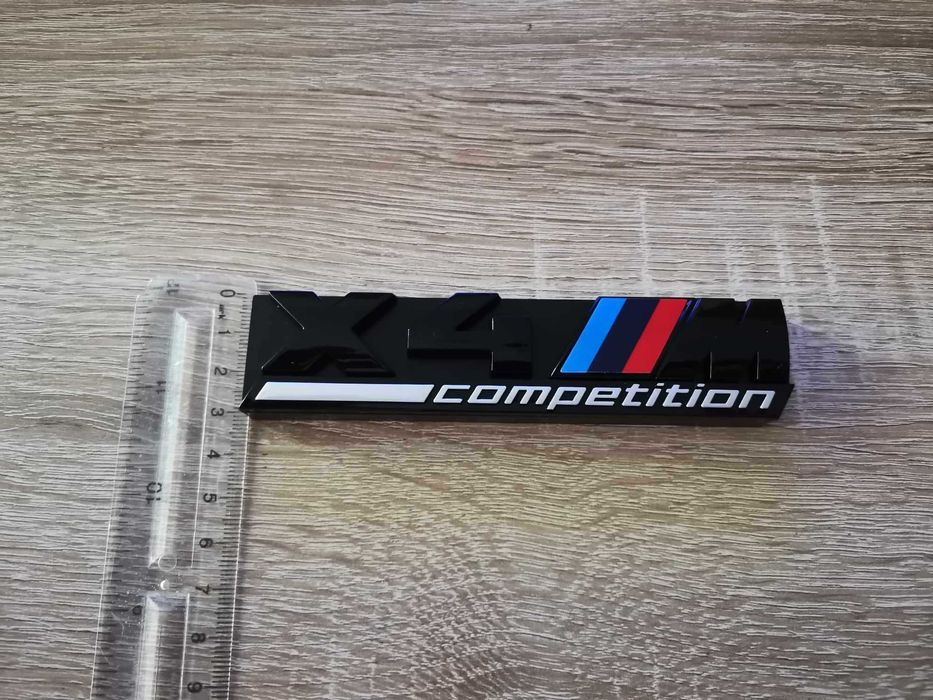 Предна решетка черна емблема BMW X4M Competition