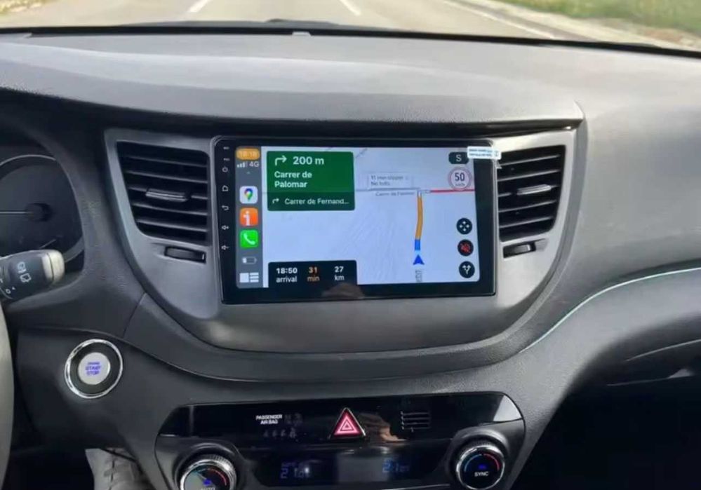 Navigație Android CarPlay Hyundai Tucson 2015-2018