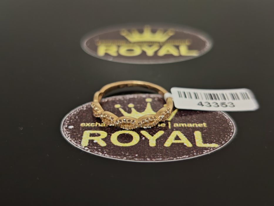 Bijuteria Royal: Inel aur 14k/1.87 gr