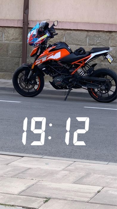 Ktm Duke 125 inmatriculat