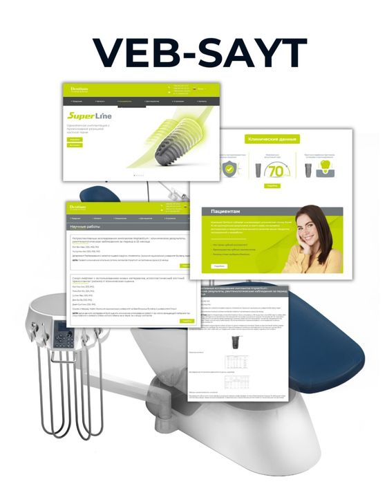 Sayt, online do'kon, telegram bot va ilovalar yasash xizmatlari