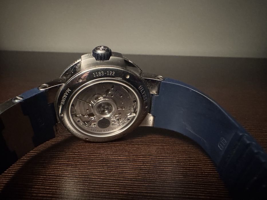 Ullyse Nardin оригинален часовник с кутия, но без документи