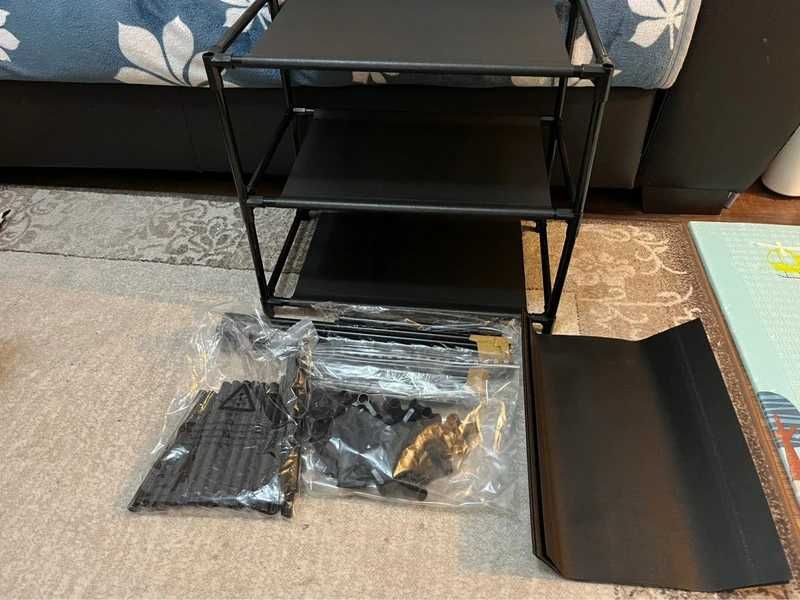 Raft pentru Pantofi cu 10 Niveluri Organizator pentru 20-25 Perechi