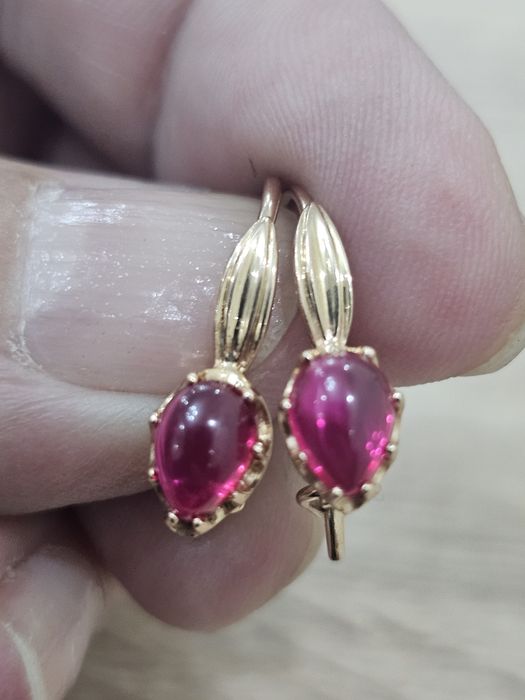 Советские серьги 583СССР