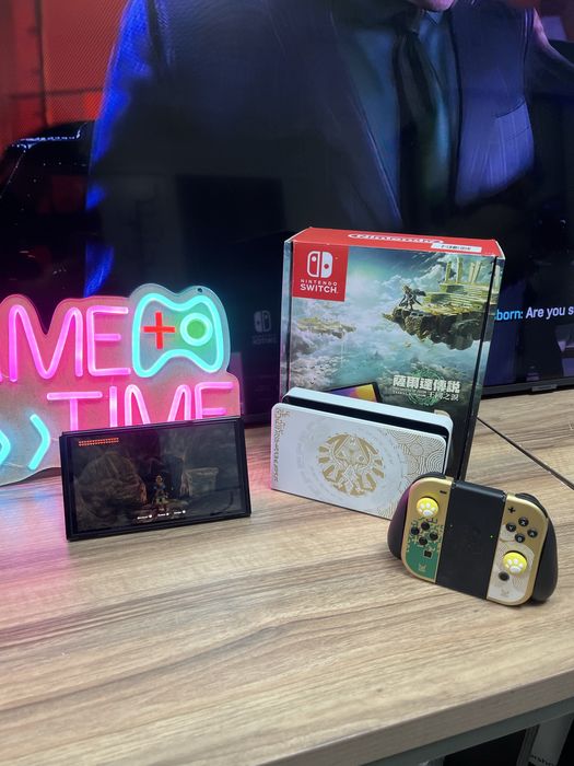 Прошитая лимитированная Nintendo Switch oled прошивка MIG Switch