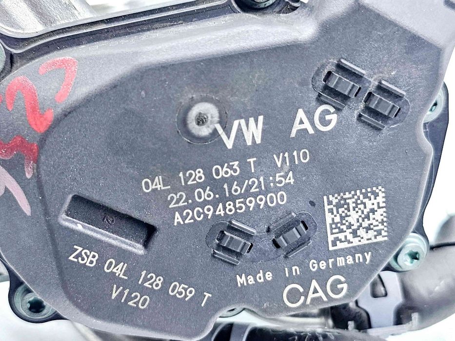 Clapeta acceleratie Volkswagen Golf 6 (5K1) [Fabr 2009-2013] 04L128063