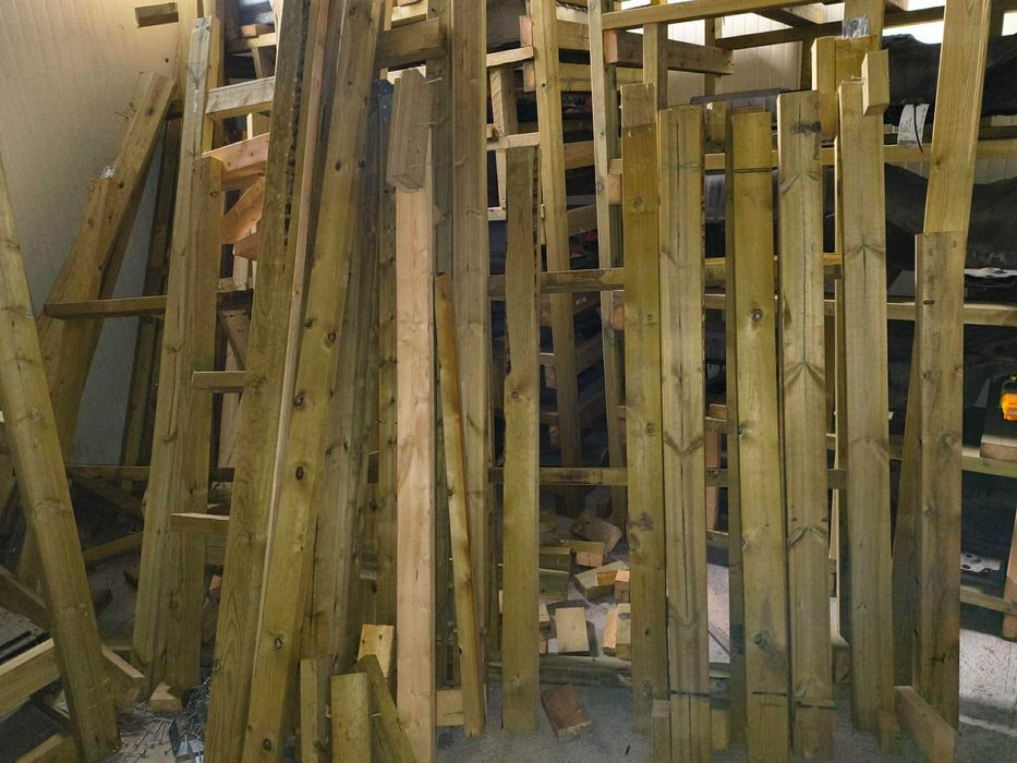 Масивни греди 4х10 см – високо качество (от палети)