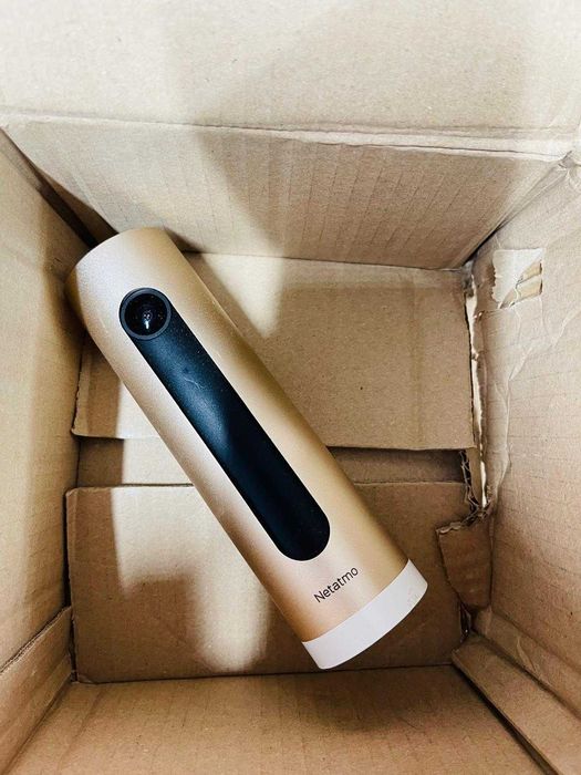 Cameră Wi-Fi interioară Netatmo, compatibilă cu Alexa, Google, Apple