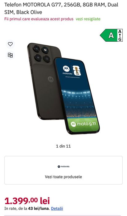 Motorola G77 sigilat