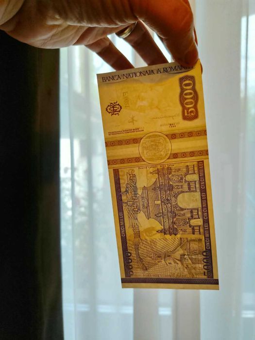 bancnota 5000 lei 1993 UNC